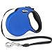 WINSEE Retractable Dog Leash 16ft Dog Walking Leash for Small Medium Large Dogs up to 110lbs, Tangle Free Leash, Reflective Leash Cord, One-Handed Brake, Pause, Lock