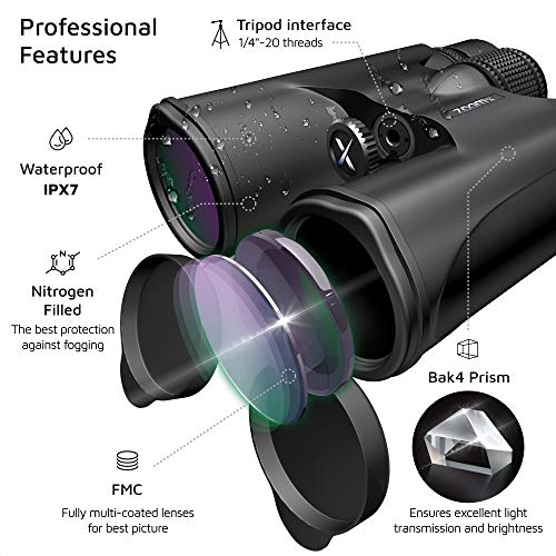 1 Binoculars+Waterproof+Lightweight+Sightseeing+Smartphone