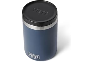 YETI Rambler 16 oz Food Jar, Vacuum Insulated, Stainless Steel, With Airtight Lid, Navy
