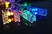 Katia 2 Meter LED String Lights with 20 Photo Clips Using AA Batteries as Energy Sources, Perfect for Hanging Picture/Instant Camera Film/Artwork/Notes (Colorful)
