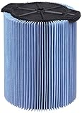 WORKSHOP Wet Dry Vac Filters WS22200F2 Fine Dust Wet Dry Vacuum Filters (2-Pack - Shop Vacuum Cleaner Filters) For WORKSHOP 5-Gallon to 16-Gallon Shop Vacuum Cleaners