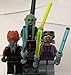 Boga with Plo Koon, Kit Fisto (Jedi), Zam Wesell, with Lightsabers