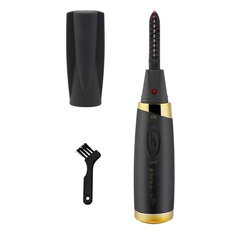 Profi Thermo Wimpernformer Beheizbare Wimpernzange, Elektrisch beheizt Eyelash Curler, für wunderbar geschwungene Wimpern, Sc