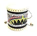 Djembe Drum Wood Hand Drum Hand Painted Damaru Mini Drum - JIVE® BRAND - Professional Sound