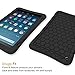 Fintie Silicone Case for Amazon Fire HD 8 (Previous Generation - 6th) 2016 release - [Honey Comb Series] Light Weight Anti Slip Shockproof Kids Friendly Cover (NOT Fit All-New Fire HD 8 2017), Black