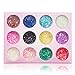 MEILINDS Nail Art Crushed Shell Seashell Set 3D Design DIY Ocean Pieces Sequins Decoration 12 Colors