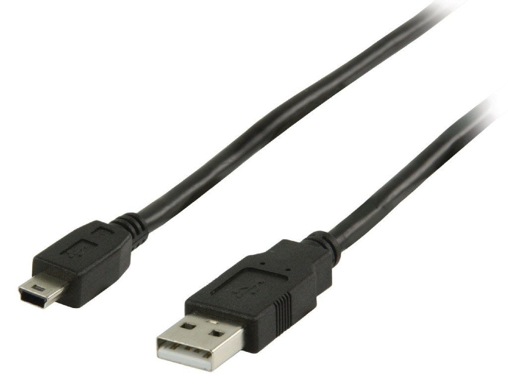 Valueline Nedis 3m USB A Male to USB Mini 5 Pin Male Cable