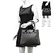 Hynes Victory Ostrich Handbag (Ash Black)