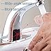MANCEL Battery Electric Automatic Sensor Touchless Faucet Bathroom Sink with Hole Cover Deck Plate Brass Chrome Unique Vanity Tub Faucets