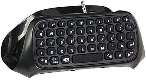 SmaAcc Mini Wireless Bluetooth Keyboard for PlayStation 4 DualShock 4 Controller