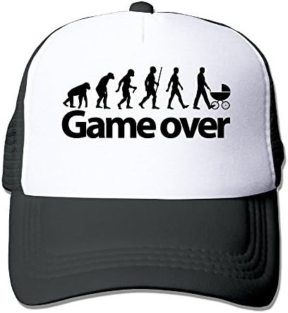 Cap Game Over Evolucion Baby Black Mesh Hat