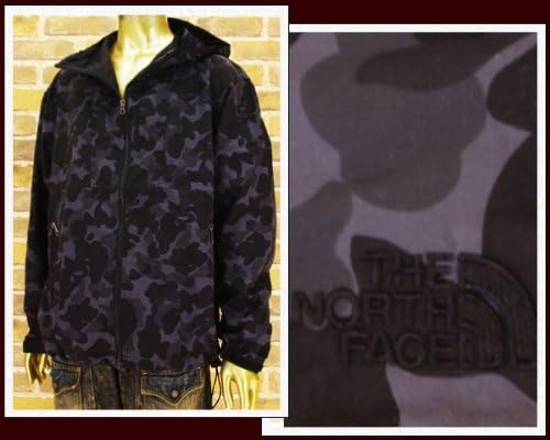 Amazon Co Jp ノースフェイス The North Face ノベルティコンパクト 迷彩カモ Zip ジップナイロンパーカー メンズ Np ブラック 2xl 服 ファッション小物