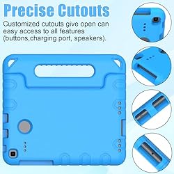 BMOUO Kids Case for Samsung Galaxy Tab E 8.0 inch