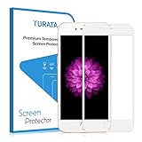 iPhone 7 Screen Protector -TURATA 3D Premium Tempered Full Cover Glass Ultra-Thin 9H Hardness HD Clear Protector for Iphone 7 (2016)iPhone 6 /6S-4.7 Inch (White)