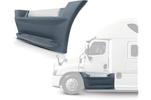 EASYINST Front Fairing Skirt Panel with Metal Step for Right Side, Compatible with Freightliner Cascadia 2008-2017,