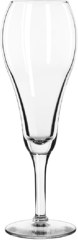 Libbey Citation Gourmet Tulip Champagne Flutes 9oz 266ml Set Of 12 Glassware Amazon Co Uk Kitchen Home