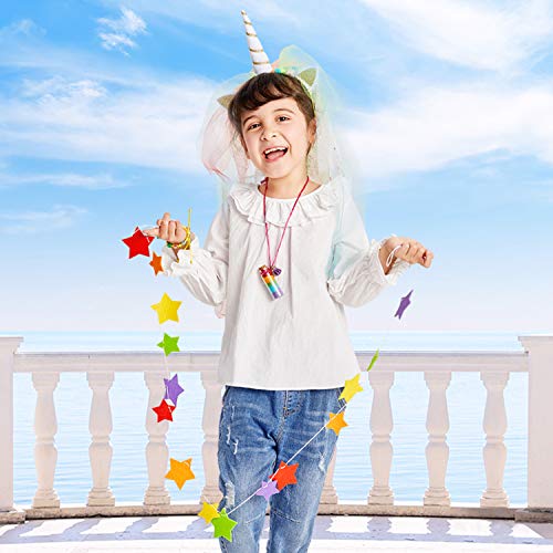 2021 Newest Unicorn Sewing Craft Kit for Girls – DIY Kids Sewing Kit Toys Creative Fun and Educational Activities Art and Craft Birthday for Ages 4 5 6 7 8 9 10 11 12