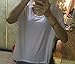 Shawhuaa Womens Summer Casual Loose T-Shirt Tees Blouse Top White