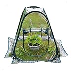 Mini Pop up Flowerhouse Greenhouse Small Indoor Outdoor Gardening Flowerpot Cover Backyard Flower Shelter 27"x27"x31"