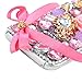 Mavis's Diary S8 Plus Case, Luxury 3D Handmade Bling Sparkle Full Crystal Pearl Colorful Diamonds Fashion Flowers Crown Key Bag Design Full Edge Protection Clear Hard PC Case Made for Galaxy S8 Plus