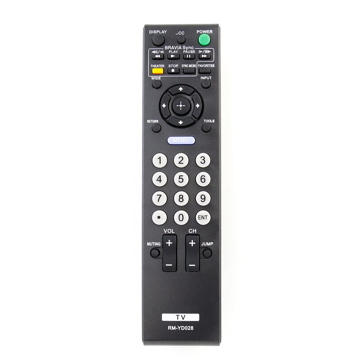 AULCMEET RM-YD028 Replacement Remote Control Compatible with Sony 4K OLED HDTV KDL-52S5100 KDL32L5000 KDL40V5100 KDL26L5000 KDL46S5100 KDL32XBR9