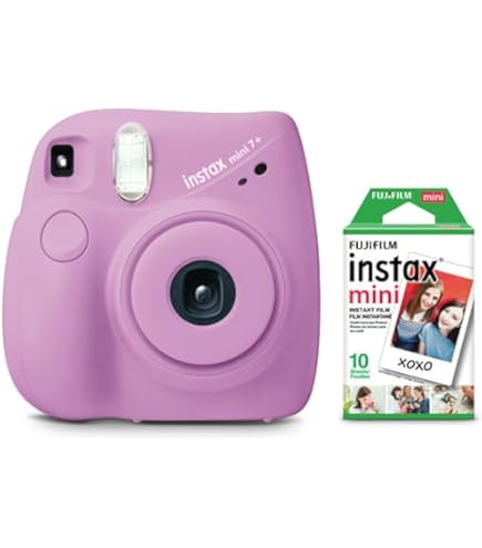 Amazon.com : FujiFilm Instax Mini 7+ Light Blue Bundle + (10 Film