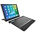 ZAGG Slim Book Pro - Ultrathin Case, Hinged with Detachable Bluetooth Keyboard with Kickstand for Apple iPad Pro 9.7 / iPad Air 2 - Black