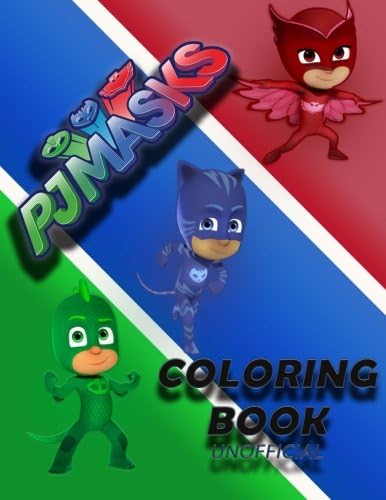 PJ MASKS coloring book Paperback – 6 Jan 2018
