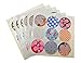 ALIMITOPIA Japan Style Sealing Sticker,Round Japanese Traditional Pattern Self-Adhesive Universal Sealing Paster Gift Packing Decorative Labels Envelope Seals(10 Sheets,90pcs)