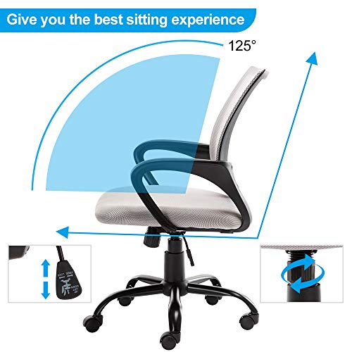 Bonzy Home Office Chair Ergonomic Mesh Desk Chair Computer Chair Lumbar