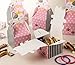 Juvale Cat Party Favor Boxes - 24-Pack Paper Treat Boxes with Die-Cut Princess Kitty, Cute Cat Themed Gable Boxes, Goodie Gift Loot Boxes, Girls Birthday Party Supplies, 3.5 x 3.5 x 8 Inches