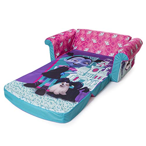 Marshmallow Furniture, Children's 2 in 1 Flip Open Foam Sofa, Disney's Vampirina, by Spin Master