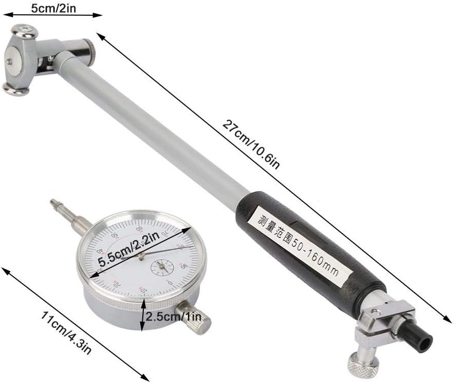 Bore GaugeDial Bore Gauge 50160MM Diameter Indicator Measuring Engine