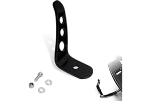 FOVPLUE For Jiffy Stand Extension,Kickstand Extension for Harley Touring models 1991-2025, for CVO Electra Glide Road Glide Road King Street Glide Revival FLH Ultra Limited Ultra Classic,Vivid Black