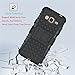 Galaxy J3 Case, Amp Prime Case, Express Prime Case, Viodolge [Shockproof] Hybrid Tough Rugged Dual Layer Protective Case Cover with Kickstand for Samsung Galaxy J3 (2016) / J3 2015 (Black)