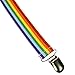CoverYourHair Rainbow Suspenders