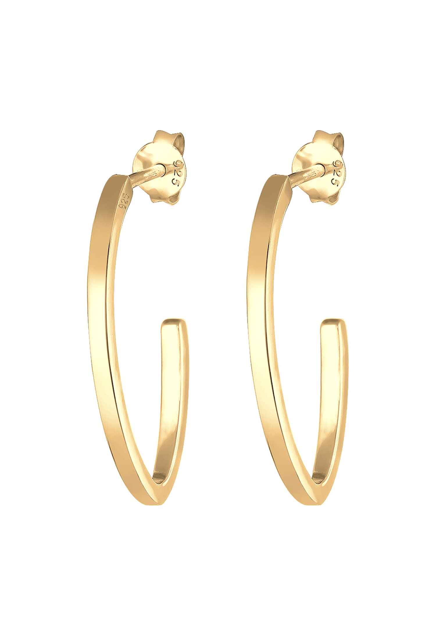 Elli Women's 925 Sterling Silver Hoop Earrings 310431317