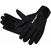 UNIQOCK Wetsuit Gloves Neoprene Scuba Diving Gloves Surfing 1.5MM for Men Women,Thermal Anti Slip Flexible Dive Water Gloves for Spearfishing Swimming Rafting Kayaking Paddling