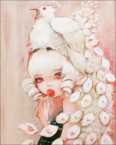 Sweet Peacock Mini Art Block