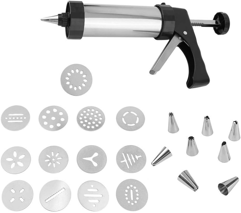 Kabalo Icing Gun for Cakes & Cookies 22 Piece Decorating Set Kitchen