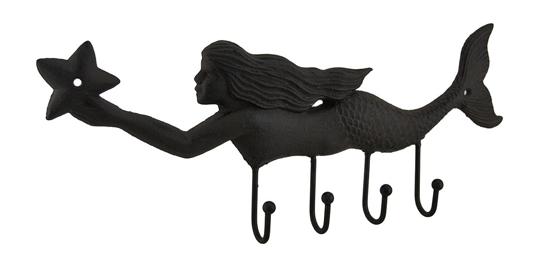 Best Cast Iron Mermaid Coat Rack