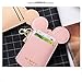 Women's Travel Neck Pouch,Cute PU Leather Coin Wallet Zipper Hanging Rope Purse Passports Card Bag