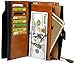YALUXE Women's Genuine Leather Wallet RFID Blocking Multi Card Holder with Cell Phone Pocket Mothers Day Gifts