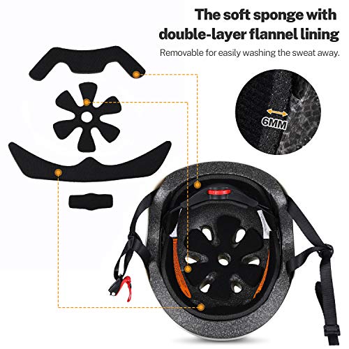 Gonex Skateboard Helmet, CPCS Certified Head Protection Gear for Kids