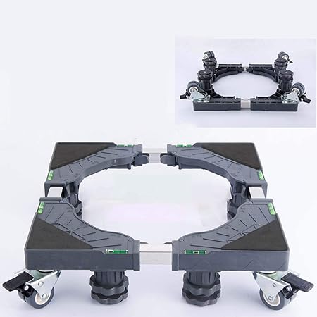 MSLYDYG Nevera Soporte Ajustable Base Lavadora, con 4 Goma de ...