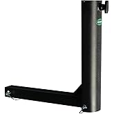 EEZ RV Products Hitch Mount Starlink Pole and Flagpole Holder - for Standard 2 Inch Hitch Receiver Hold up to 2.5 inch Pole Diameter