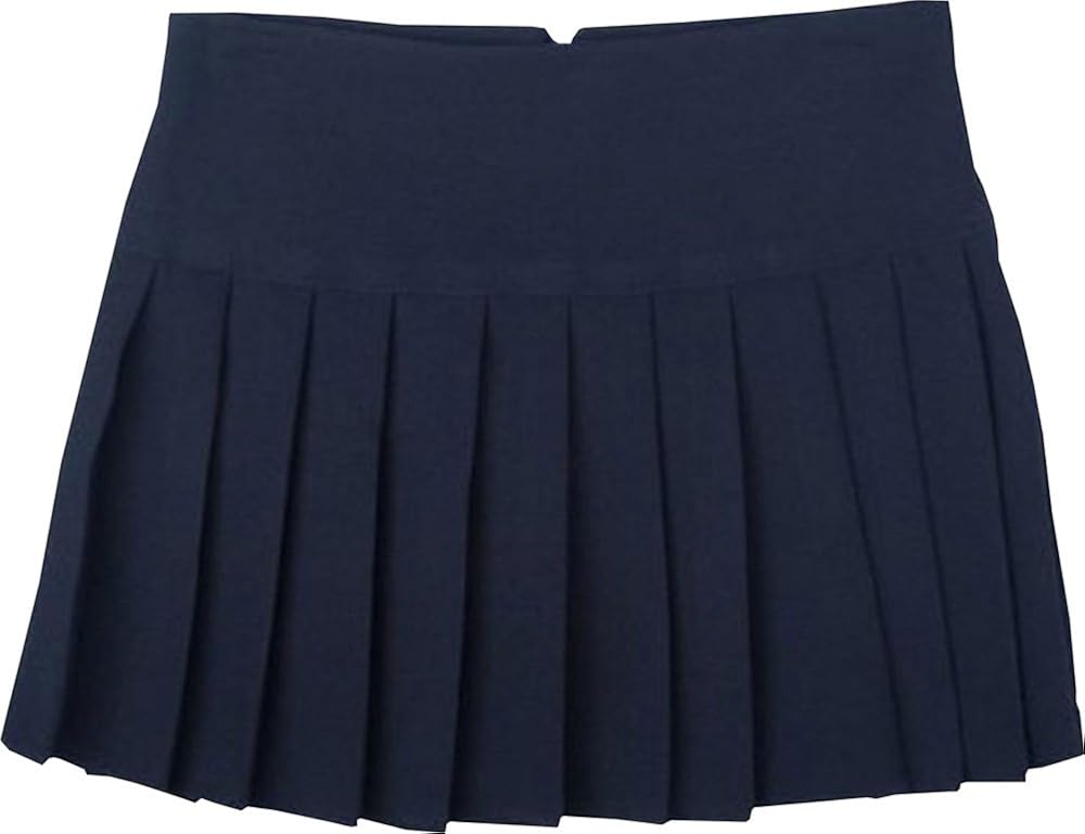Onlyglobal School Uniform Short Skirts Navy Blue Ladies Size 8 (w 26