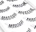 AJOY 3 Styles 15 Pairs Demi Wispies False Eyelashes Multipack, Natural Strip Lashes Pack, Invisible Band Eyelashes, Tapered Criss-Cross and Corner Wing Professional Lashes Set, R-15P
