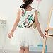 Sunsent Girls Summer Autumn Floral Dress One Piece Skirt Tutu Sundress