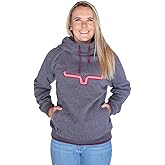 Kimes Ranch Women's Two Scoops Hoodie Logo Hoodie with Kangaroo Pocket, Ribbed Cuffs & Hem